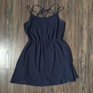 Cute Navy Blue Summery Dress